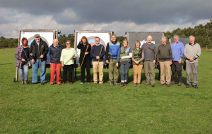 Fletchers go wild. Field archery at Noak Hill.